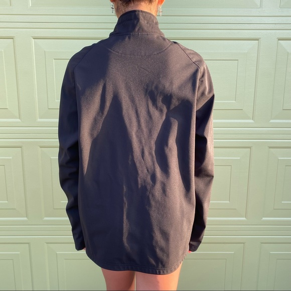 Mens Fila Black Light Weight Athletic Full Zip Jacket Size L - Picture 2 of 4